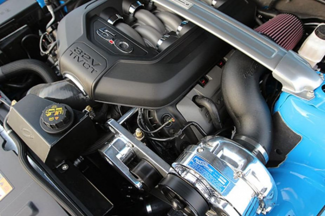 cars, custom, mustang, procharger vs. roots supercharger: how should you charge your build?