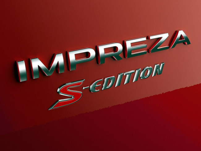 Subaru farewells Impreza with special S-Edition