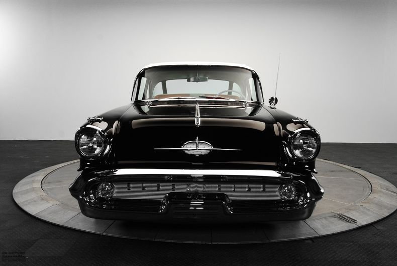 a timeless classic with unmatched power: 300hp ’57 oldsmobile golden rocket 88!