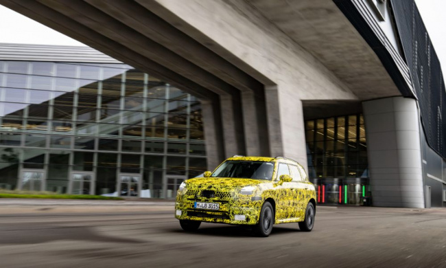 , upcoming mini countryman to get fully electric variant
