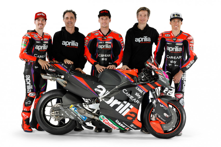 aprilia, motogp, racing, this is aprilia’s race team for the 2023 motogp season
