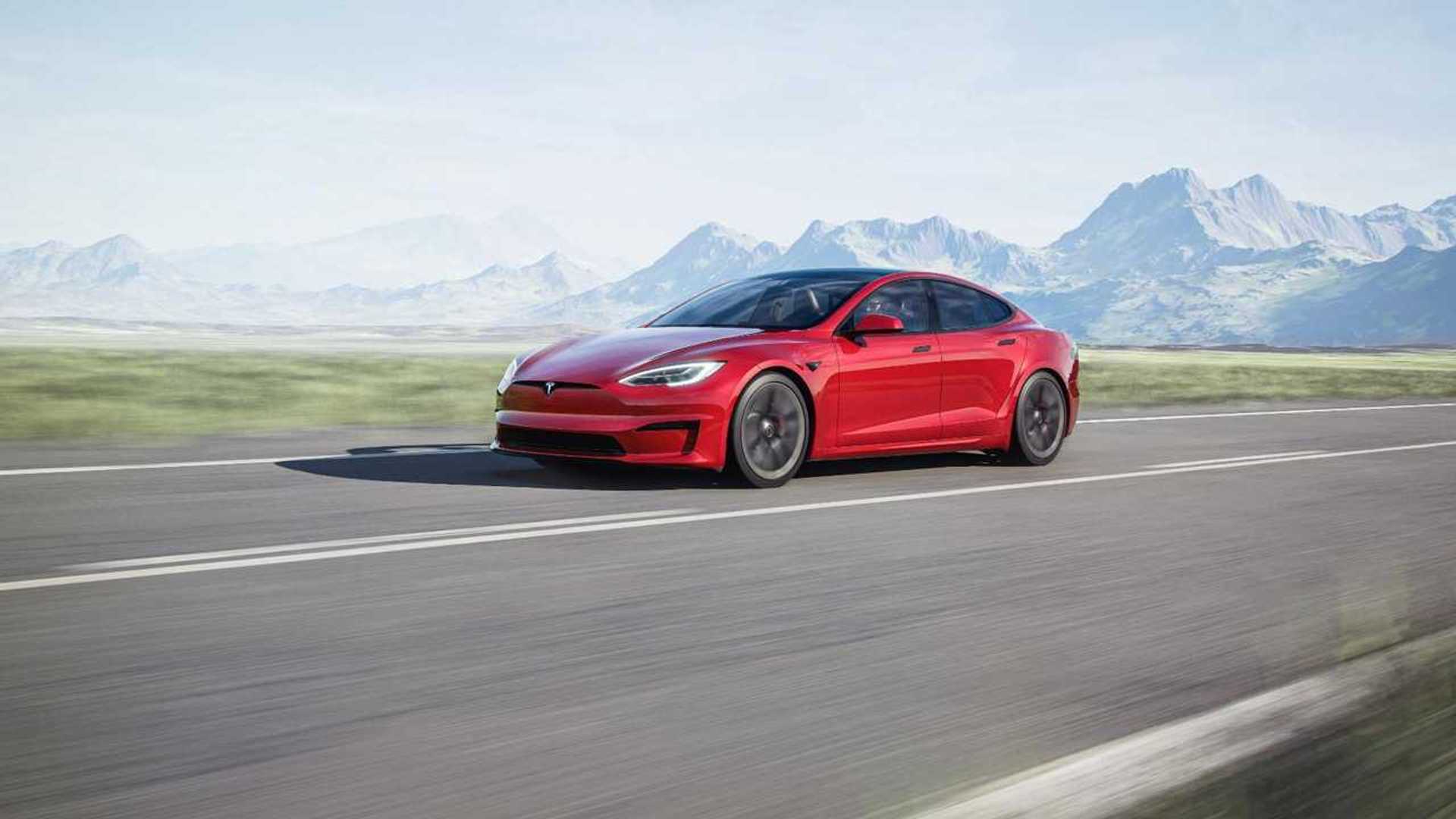 tesla model s may get 217-mph top speed with brake upgrade