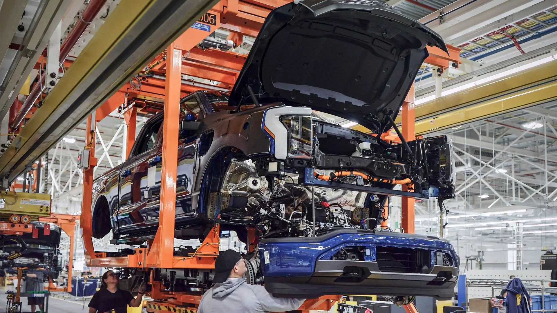 ford f-150 lightning production restarted today