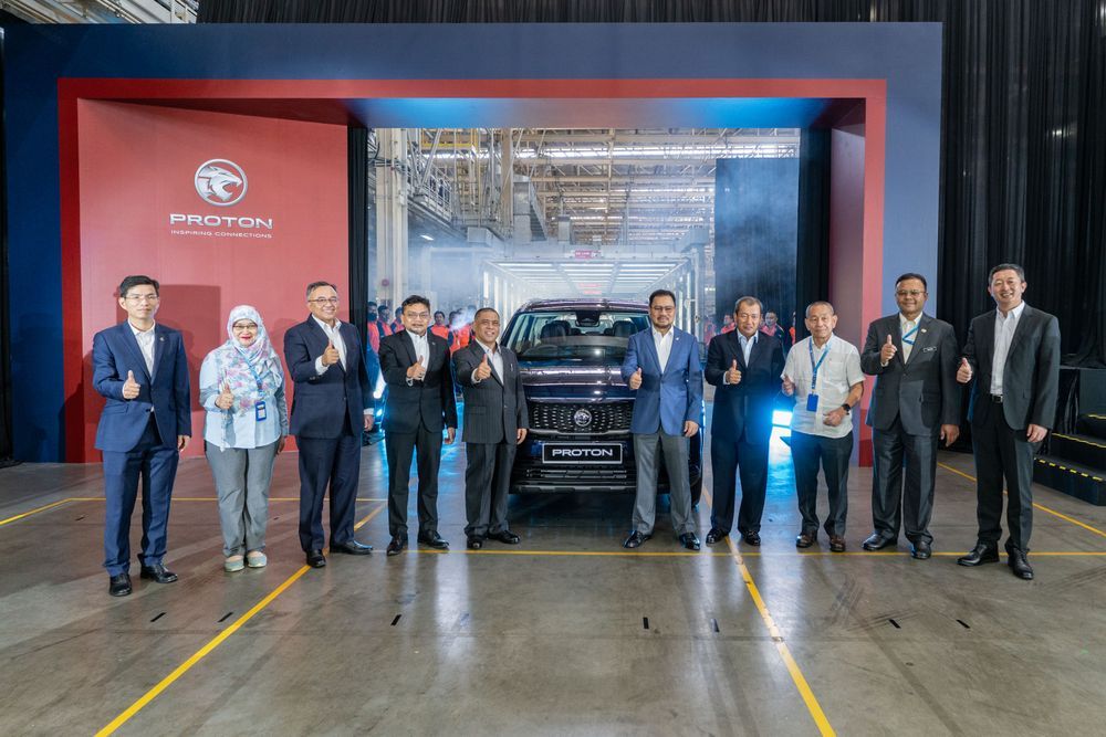 auto news, proton, proton x90, 2023 proton x90, 2023 proton x90 preview, 2023 proton x90 debut, proton tanjung malim plant, proton new stamping line, proton biggest stamping line malaysia, 2023 proton x90 officially previewed - no more infinite weave grille?