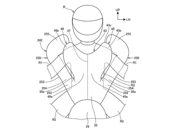 honda scooters, motorcycles detachable airbag – new patent filed