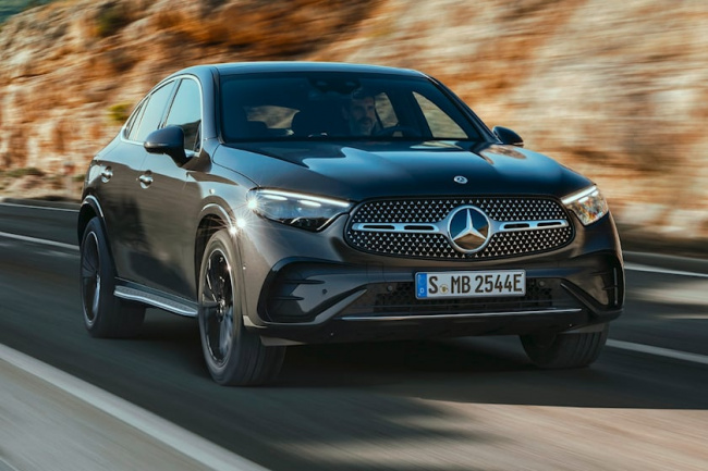 2024 mercedes-benz glc-class coupe first look review: sensibly sporty