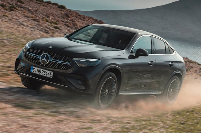 2024 mercedes-benz glc-class coupe first look review: sensibly sporty