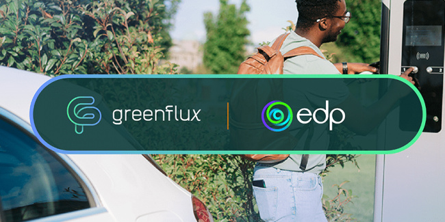 charging stations, greenflux, portugal, roaming, spain, edp comercial relying on greenflux platform in portugal