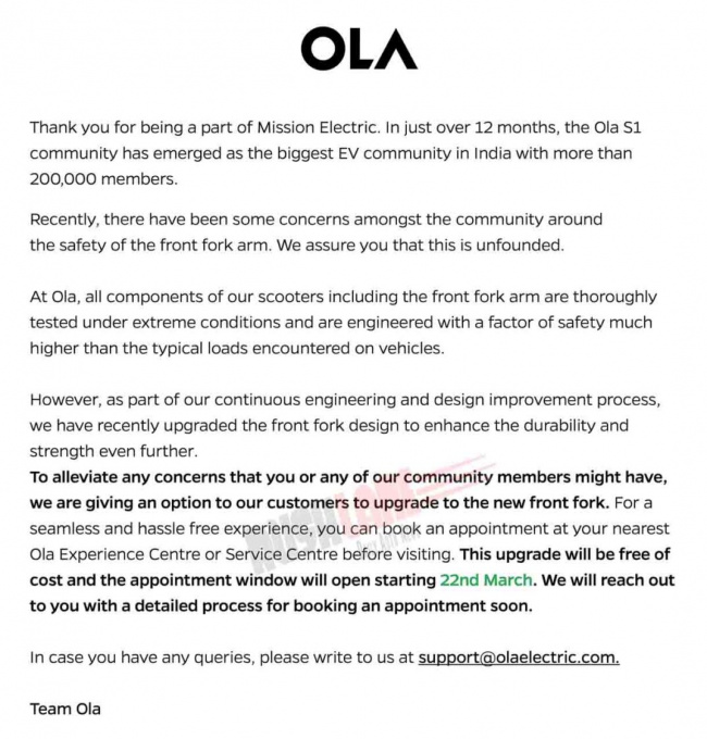 why ola electric’s voluntary recall is a step in the right direction