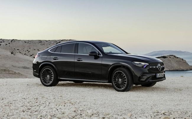 2024 mercedes-benz glc coupe is sleeker and more explosive