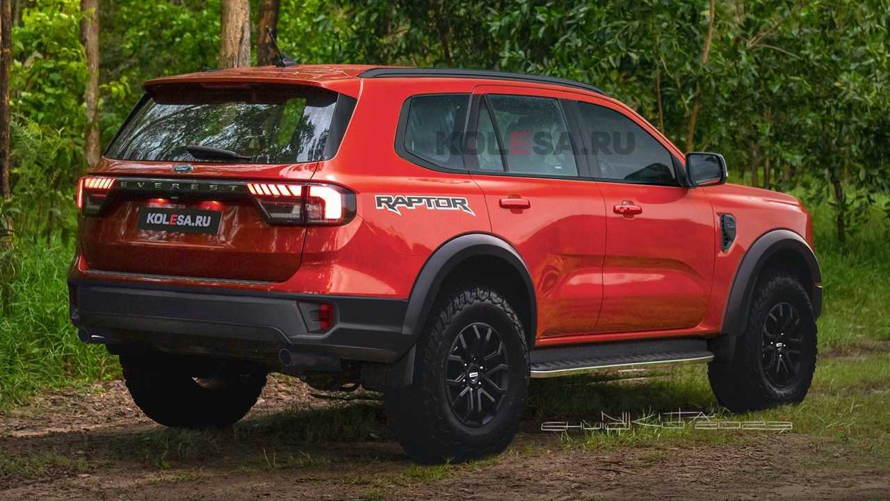 Ford Everest Raptor Unofficial Rendering