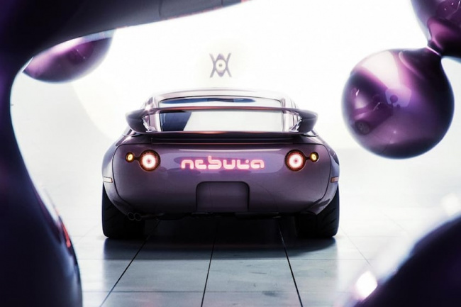 sports cars, design, the porsche nebula 928 is a digital rendering brought to life