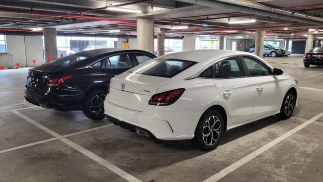 mg sedan range, small cars, mg5 spied in australia: chinese brand's newest small car has arrived to take on toyota corolla, kia cerato and hyundai i30 sedans