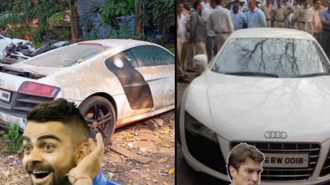 Virat Kohli’s Audi R8 Abandoned After Being Seized – Full Story