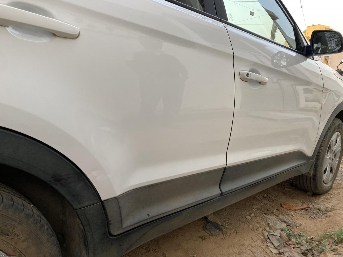 Advice: Minor accident leaves small bruise on Creta, owner asks Rs 15k, Indian, Member Content, Accident, Polo, Creta