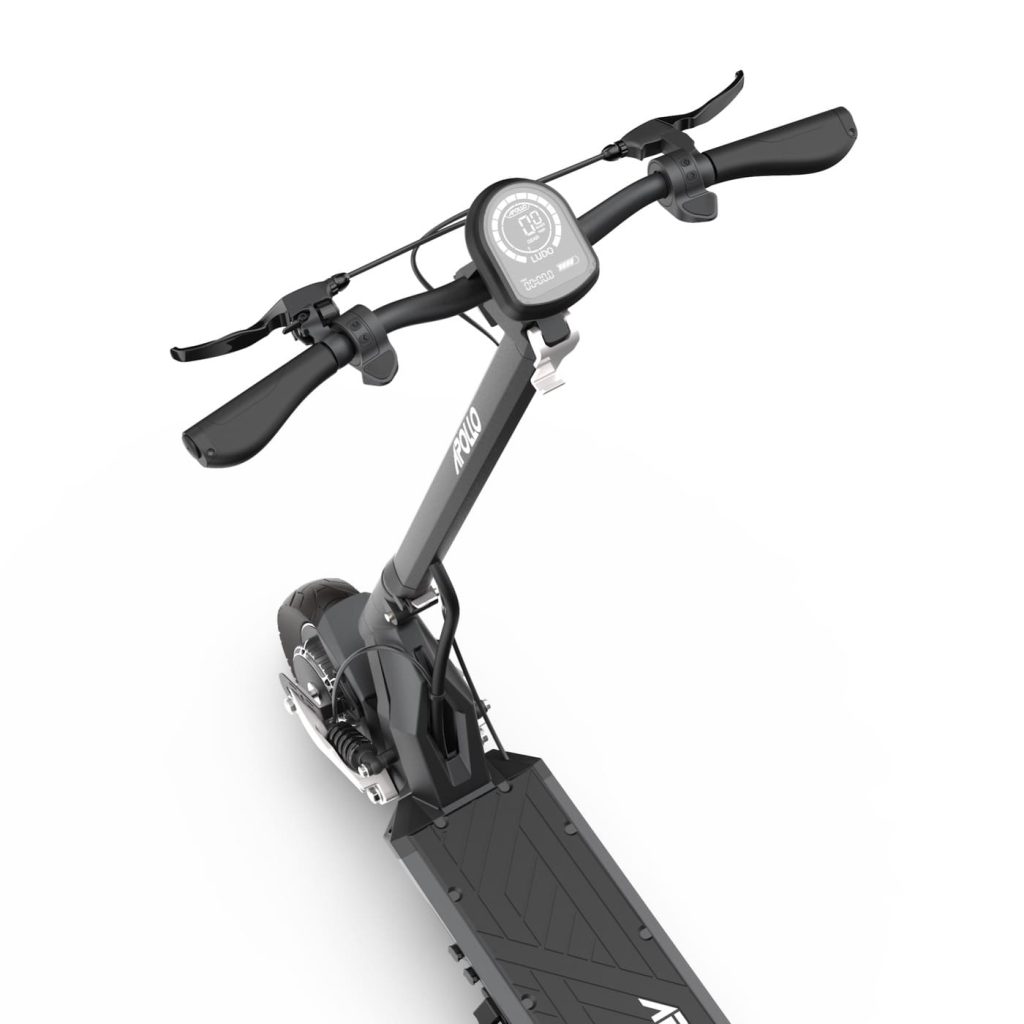 choosing between control or power, new 40 mph apollo phantom e-scooter opts for both