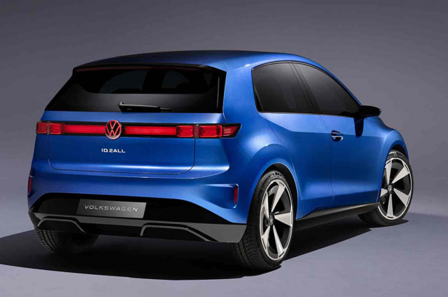 electric car news and features, industry news, new volkswagen id 2 electric car previewed