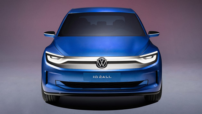 superminis, volkswagen, electric cars, volkswagen id.2all concept previews £20k electric supermini with suv to follow