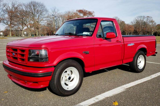 f-150, lightning, trucks, the first ford lightning was a fitting finale for the square body f-150