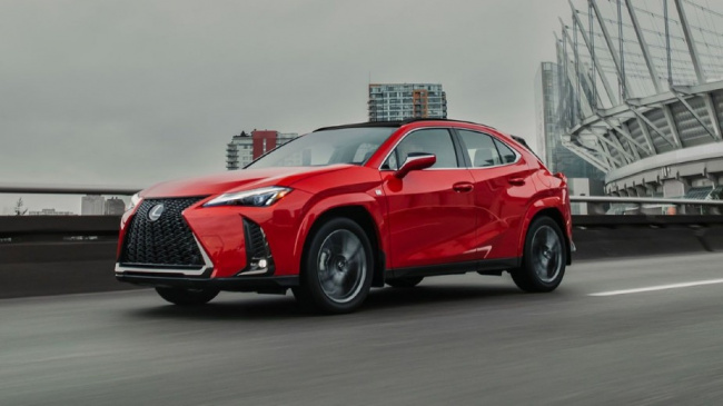 lexus, luxury suv, small midsize and large suv models, 2023 lexus ux 250h f sport: the good thing that comes in a small package