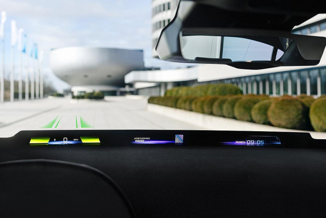 car news, prestige cars, technology, bmw panoramic vision display revealed