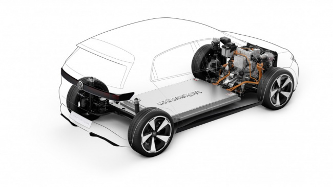 autos volkswagen, vw shows €25,000 ev to compete where tesla has left an opening