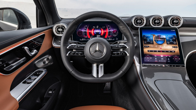 mercedes-benz unveils the all-new glc coupe with hybrid powertrains