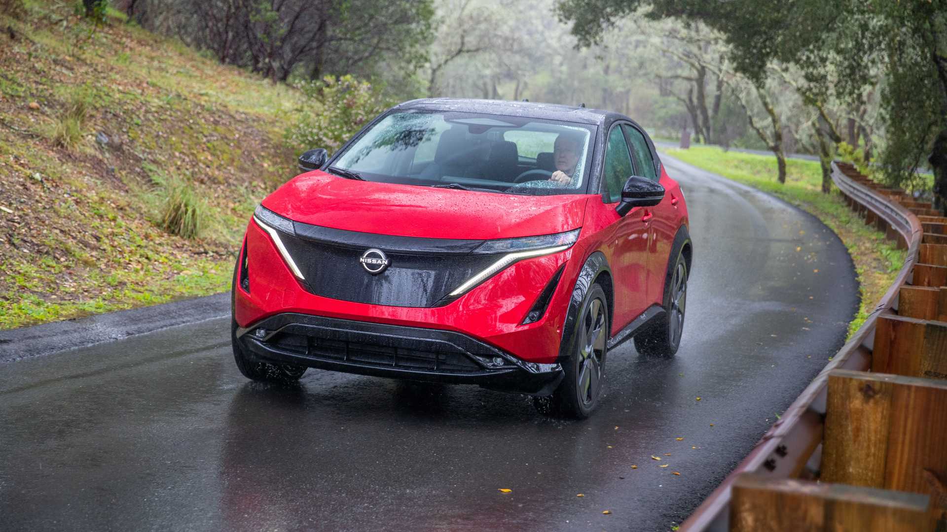 2023 nissan ariya e-4orce first drive review: the calm within the storm