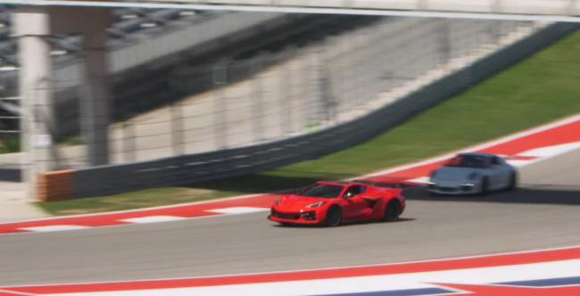 corvette, chevrolet corvette, chevrolet, track day hero: c8 z06 is a passing machine at circuit of the americas
