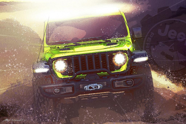 jeep, gladiator, car news, 4x4 offroad cars, adventure cars, hybrid cars, second tough jeep gladiator concept teased
