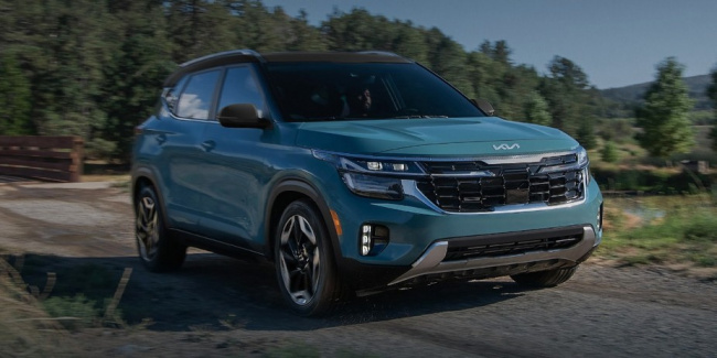 small midsize and large suv models, kia claims the 2024 kia seltos will have 1 huge advantage over every suv in its segment
