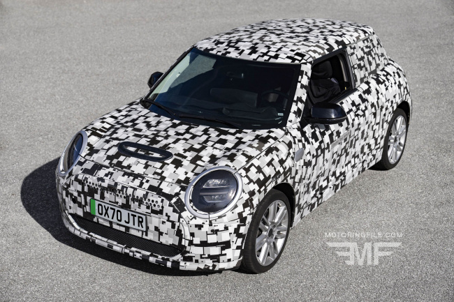 the j01 electric mini cooper is bigger than we expected