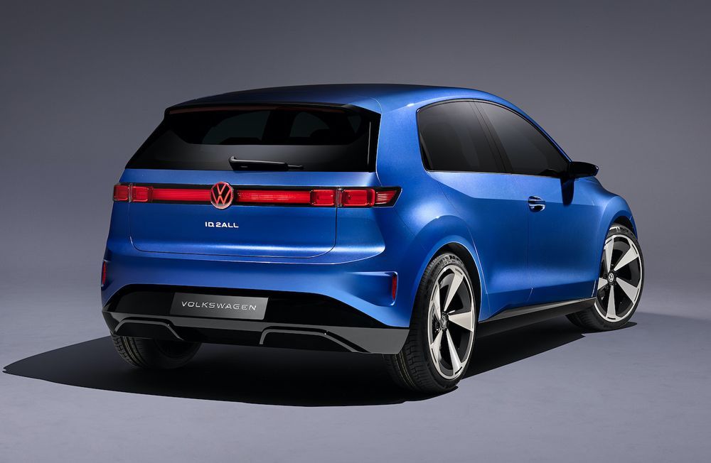 auto news, 2023, volkswagen, id 2all, concept, meb entry, wolfsburg, polo, golf, gti, ev, volkswagen id2all concept - finally another 'affordable' ev not from china!