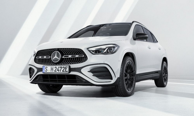 , 2023 mercedes-benz gla, glb unveiled with updated looks, mild-hybrid petrol engines