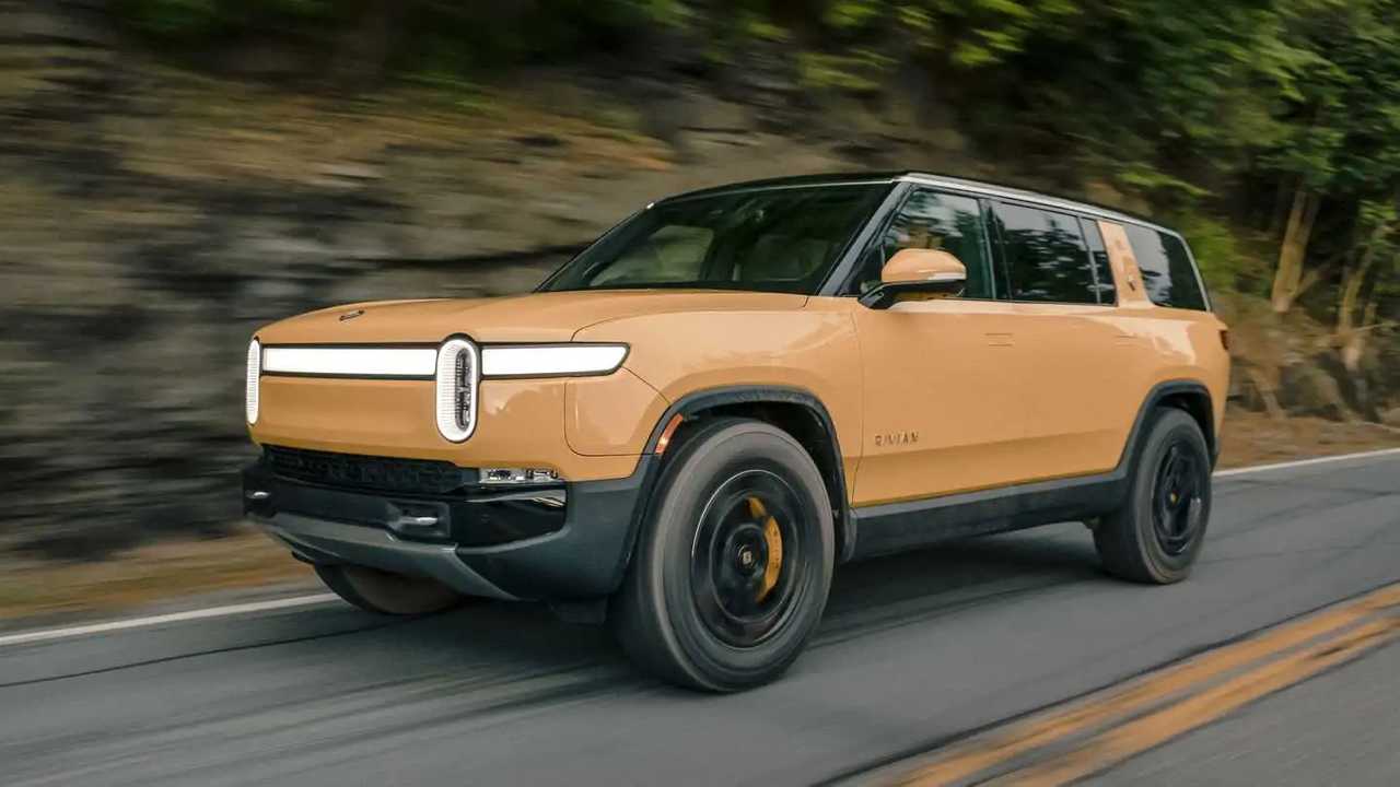 rivian recalls the r1s because the side airbags might be improperly fastened