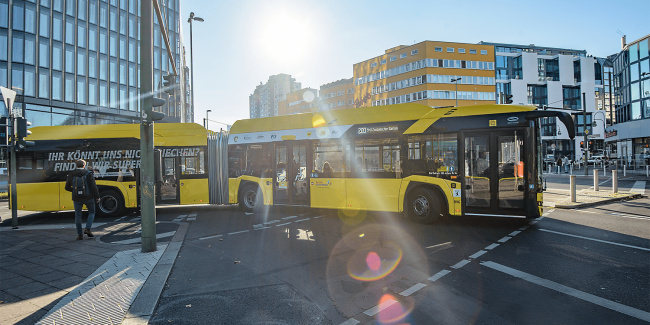 berlin, ebusco, electric buses, public transport, berlin orders 350 articulated electric buses and occasional chargers