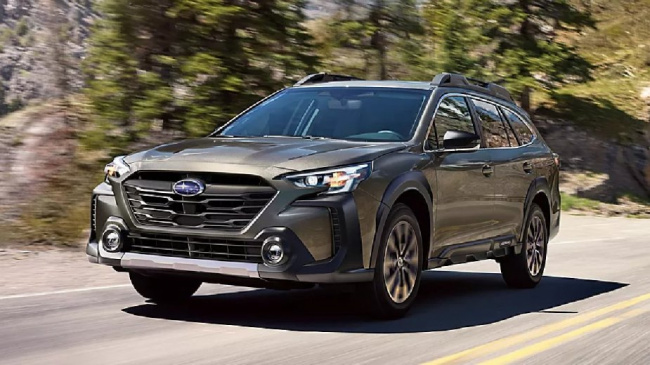 outback, small midsize and large suv models, subaru, how much does a fully loaded 2023 subaru outback cost?