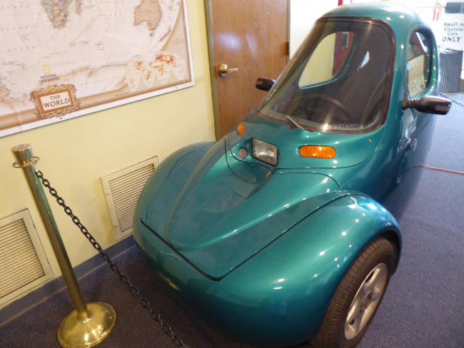 , curiosities abound at this museum devoted to the electric vehicle’s past