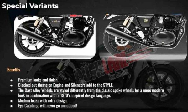 new re 650 twins arrive at showroom – all changes detailed