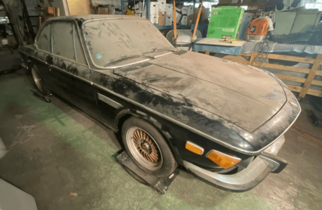 one of the coolest bmws ever made just discovered in dusty barn find