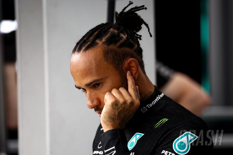 sky sports f1 pundits say lewis hamilton is ‘trying to mask frustrations’ with mercedes ‘scratching their heads’