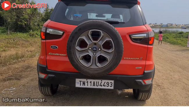 , owner modifies ford ecosport to look like the facelift that never launched