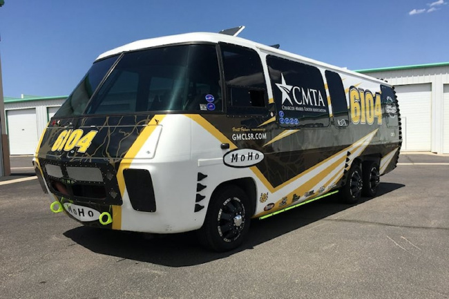 tuning, offbeat, take a shower at 120 mph in the world's fastest rv