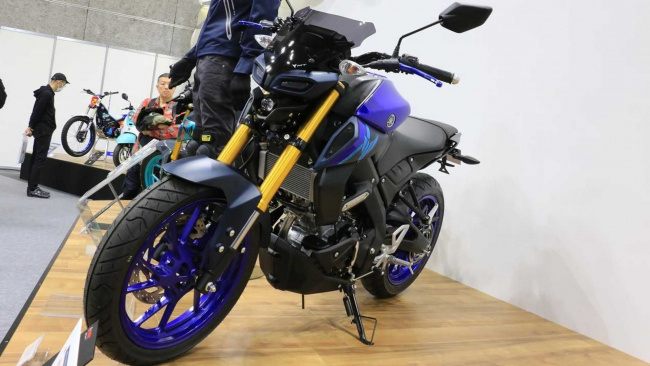 Yamaha Debuted Its New MT-125 In Japan Already Customized And Almost Ready For Sale