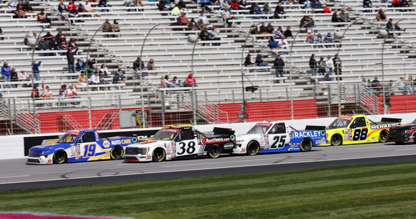 Eckes Scores First Truck Series Victory For MHR
