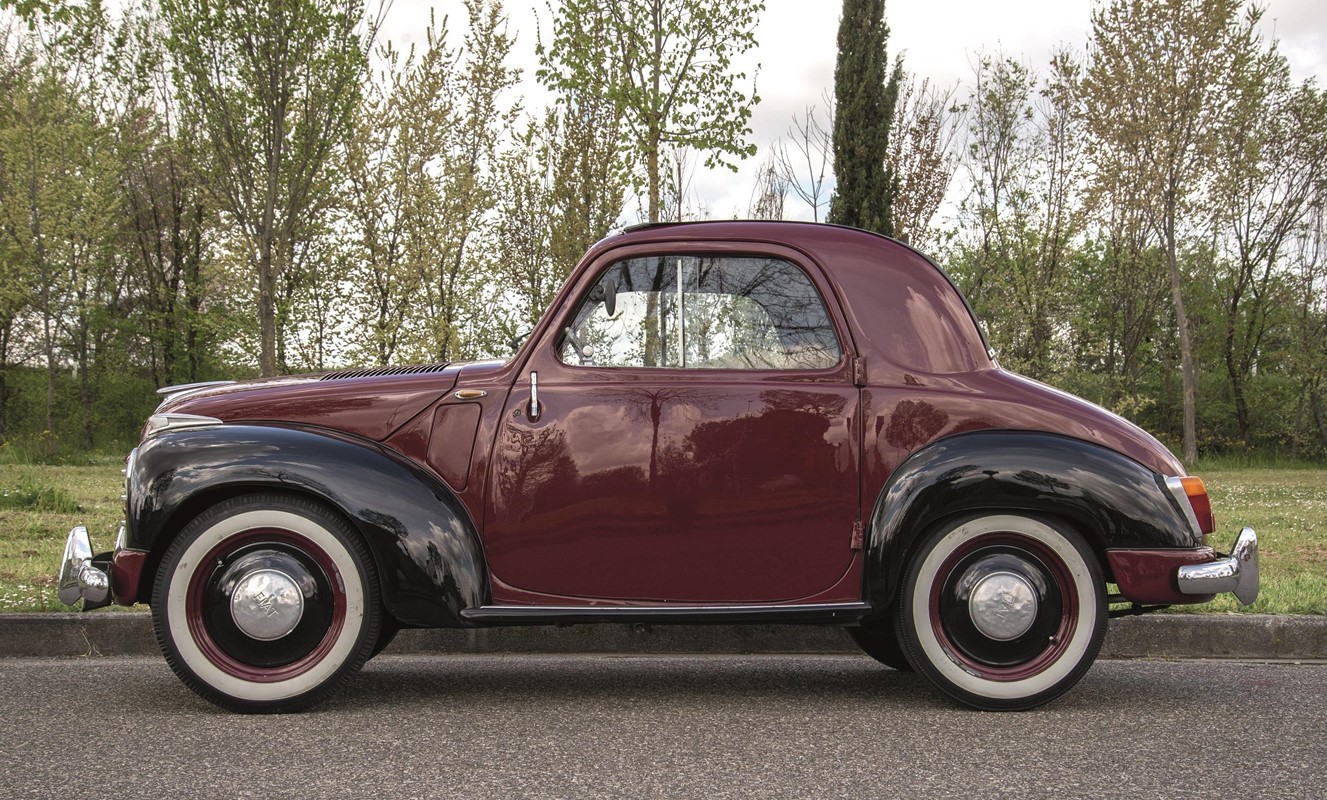 1950s, classic cars, Fiat