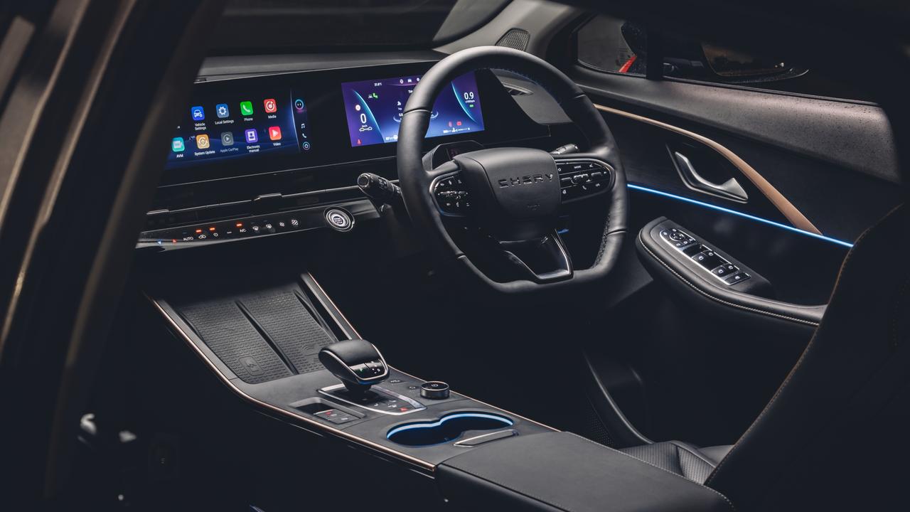 The Omoda’s cabin looks attractive to our eyes., The Omoda 5 rides on 18-inch alloy wheels., Bold exterior styling includes bright-coloured highlights., The Chery Omoda 5 EX makes a striking first impression., Technology, Motoring, Motoring News, 2023 Chery Omoda 5 first drive