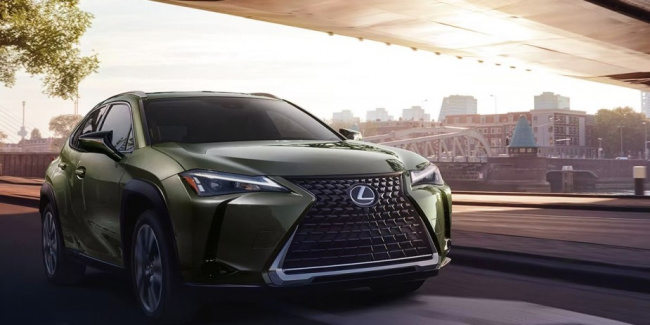 lexus, what comes standard on the cheapest lexus suv?