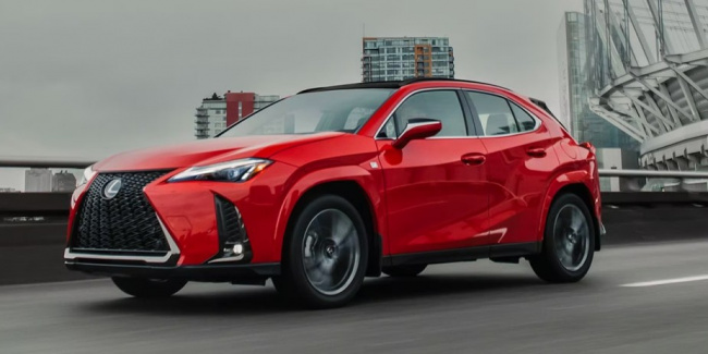 lexus, what comes standard on the cheapest lexus suv?