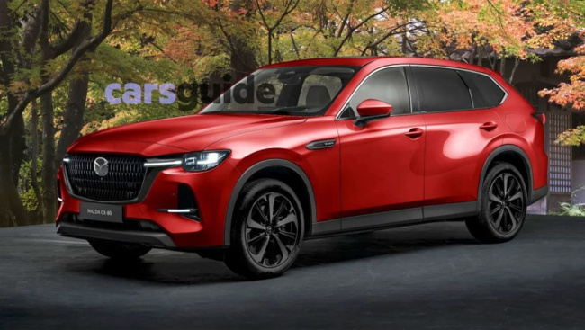mazda cx-80, mazda news, mazda suv range, hybrid cars, family cars, confirmed! mazda cx-80 locked in for australia - but when will we see this premium toyota kluger rival?